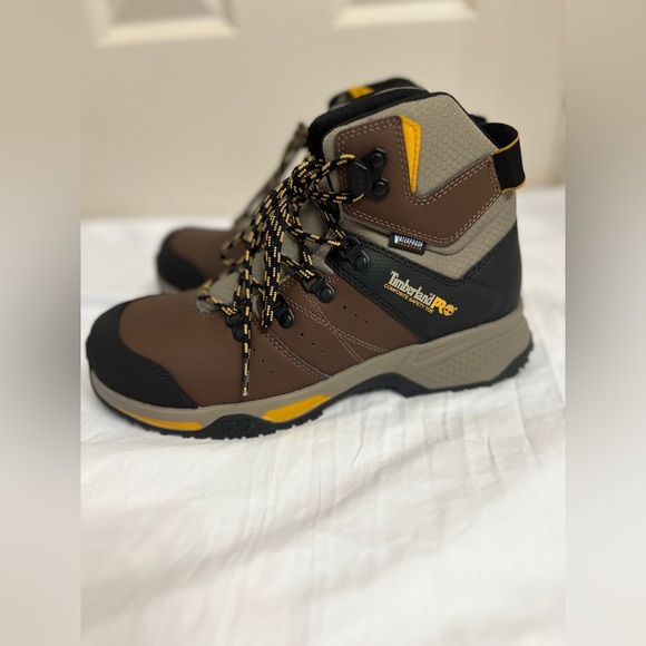 Men's Timberland PRO® Switchback Waterproof Soft-Toe Work Hiker - Picture 5 of 8
